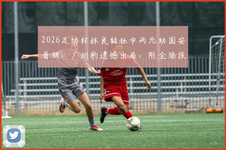 2026足协杯林良铭独中两元助国安晋级，广州豹遗憾出局，附全场技术统计与赛事解析