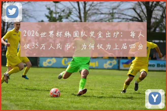 2026世界杯韩国队奖金出炉：每人仅35万人民币，为何仅为上届四分之一？背后原因与球员反应全解析